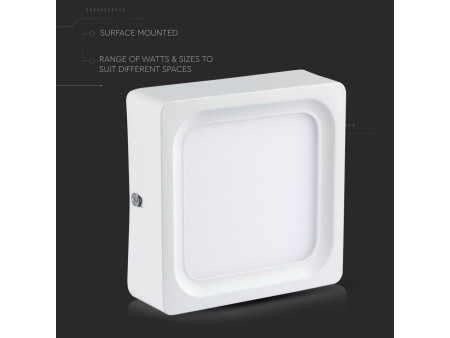 SKU 4808 VT-1415SQ V-TAC Pannello LED Montaggio a Plafone Quadrato 15W 100LM/W 3000K