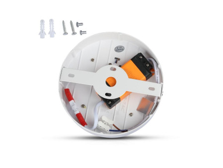 SKU 4894 VT-1509RD V-TAC Pannello a Doppio LED 12W+3W 120LM/W Montaggio a Plafone Rotondo 4500K