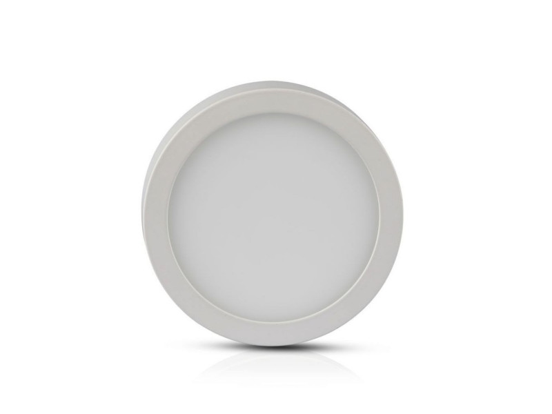 SKU 4912 VT-1205RD V-TAC Pannello LED 12W Montaggio a Plafone Rotondo 6400K
