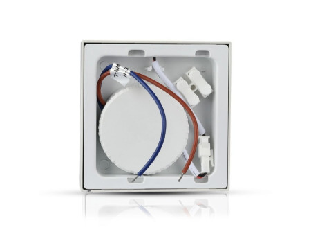 SKU 4915 VT-1205SQ V-TAC Pannello LED 12W Montaggio a Plafone Quadrato 6400K