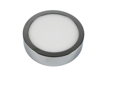 SKU 6360 VT-605CH V-TAC Pannello LED Montaggio a Plafone Rotondo 6W Colore Cromato 6000K