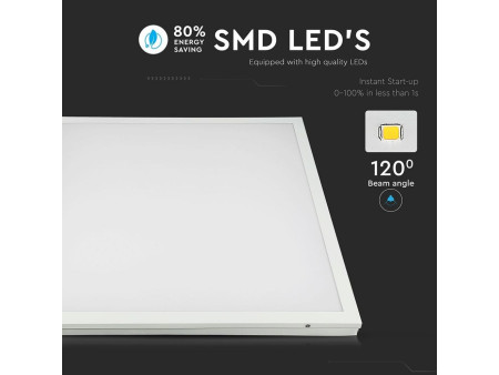 SKU 6453 VT-6170 V-TAC Pannello LED da Plafone 70W 600x600mm 4000K