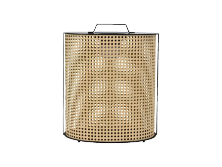 SKU 24288 VT-84044 V-TAC Lampada LED Solare da Giardino 1,2W d:335mm Legno 2800K IP65 Dimmerabile