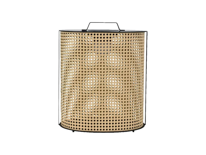 SKU 24288 VT-84044 V-TAC Lampada LED Solare da Giardino 1,2W d:335mm Legno 2800K IP65 Dimmerabile
