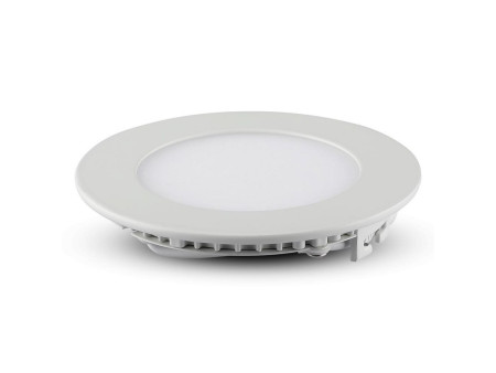 SKU 4856 VT-607 V-TAC Mini Pannello LED 6W Rotondo da Incasso 6400K