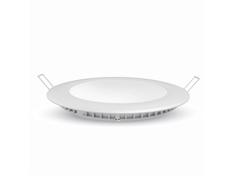 SKU 4872 VT-2407 V-TAC Mini Pannello LED 24W Rotondo da Incasso 3000K