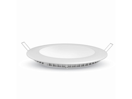 SKU 4873 VT-2407RD V-TAC Mini Pannello LED 24W Rotondo da Incasso 4000K