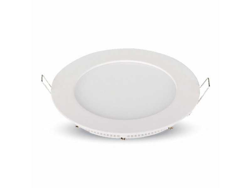 SKU 4877 VT-609 V-TAC Mini Pannello LED 6W Rotondo da Incasso 6000K