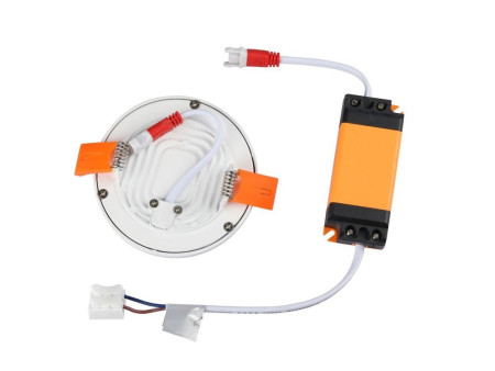 SKU 4935 VT-1515RD V-TAC Mini Pannello LED 15W 100LM/W Rotondo da Incasso 4000K