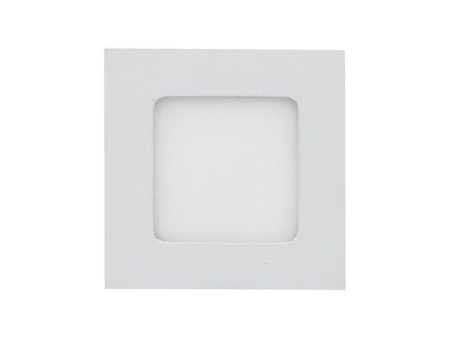 SKU 6295 VT-307 V-TAC Mini Pannello LED 3W Quadrato da Incasso Bianco 3000K