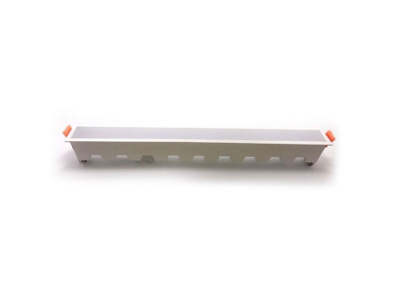 SKU 6407 VT-30001 V-TAC Mini Pannello LED 30W Lineare da Incasso 430x45x65mm Bianco 3000K