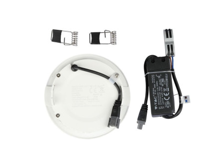 SKU 708 VT-606RD V-TAC PRO Mini Pannello LED Chip Samsung 6W Rotondo da Incasso 6400K