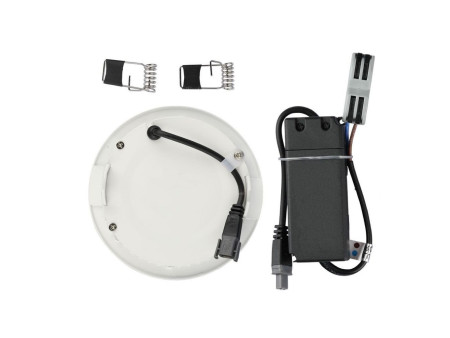 SKU 726 VT-624RD V-TAC PRO Mini Pannello LED Chip Samsung 24W Rotondo da Incasso 6400K