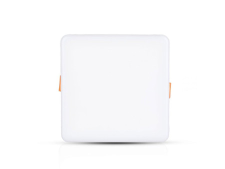 SKU 732 VT-610SQ V-TAC PRO Mini Pannello LED Chip Samsung 12W Qudarato da Incasso Regolabile 6400K