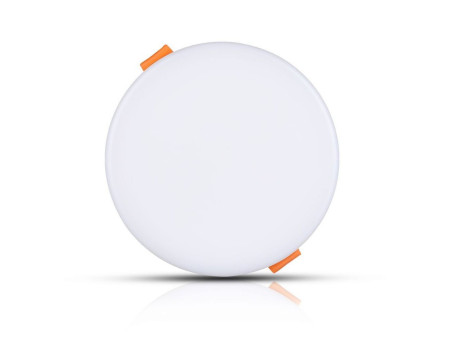 SKU 733 VT-619RD V-TAC PRO Mini Pannello LED Chip Samsung 18W Rotondo da Incasso Regolabile 3000K