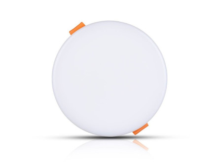 SKU 741 VT-625RD V-TAC PRO Mini Pannello LED Chip Samsung 24W Rotondo da Incasso Regolabile 6400K
