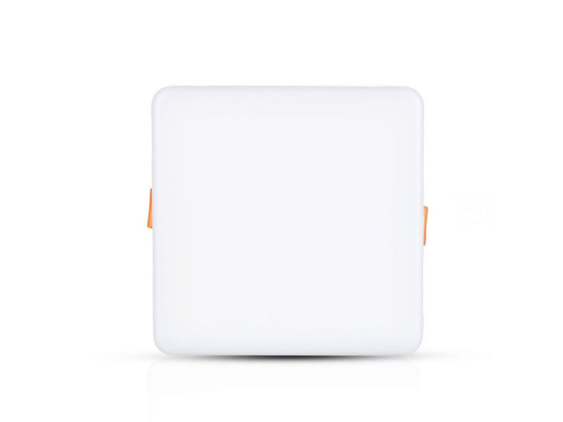 SKU 744 VT-625SQ V-TAC PRO Mini Pannello LED Chip Samsung 24W Qudarato da Incasso Regolabile 6400K