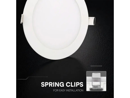 SKU 78646 VT-61018CCT V-TAC PRO Mini Pannello LED Chip CREE 18W Rotondo da Incasso (Foro 200-205mm) CCT