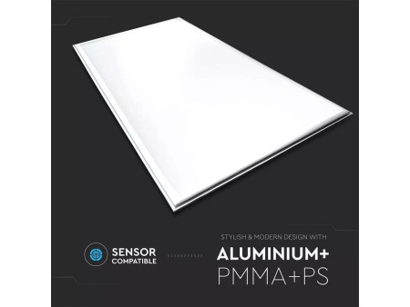 SKU 6333 VT-12045 V-TAC Pannello LED 1200*600mm 45W 120 LM/W 6000K Incl Driver (Confezione 2 Pezzi)