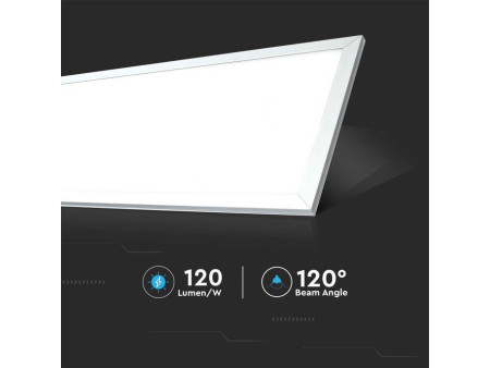 SKU 216256 VT-12031 V-TAC Pannello LED 29W 120LM/W Incasso Driver Incluso 1200x300mm 3000K