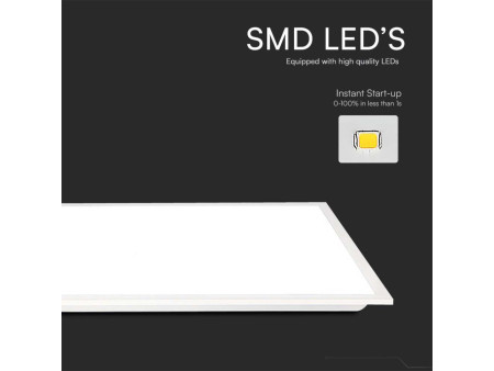 SKU 23148 VT-61140 V-TAC Pannello LED 40W 140LM/W Incasso Driver Integrato 1200x300mm 6500K