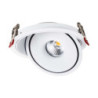 FARETTO INCASSO 20W 3000K BIANCO TONDO COB