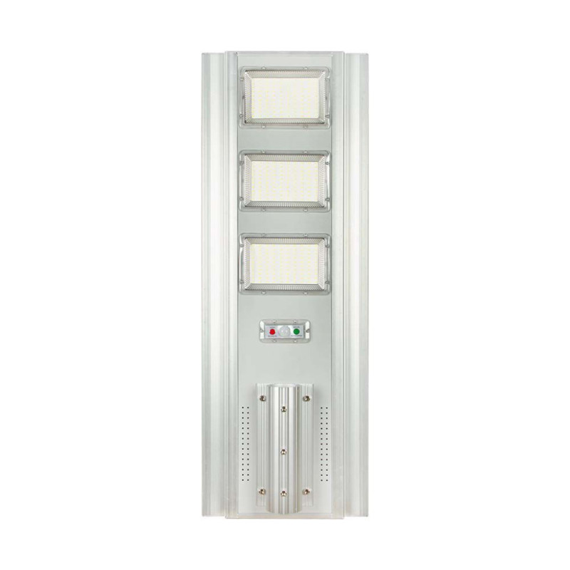 SKU 6757 VT-30301ST V-TAC Armatura Stradale LED SMD 300W Pannello Solare Da 40W e Telecomando, Sensore, Colore Bianco 4000K IP65