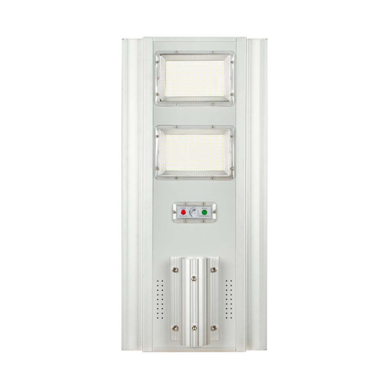 SKU 6756 VT-20201 V-TAC Armatura Stradale LED SMD 200W Pannello Solare Da 30W e Telecomando, Sensore, Colore Bianco 6400K IP65