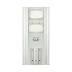SKU 6755 VT-20201 V-TAC Armatura Stradale LED SMD 200W Pannello Solare Da 30W e Telecomando, Sensore, Colore Bianco 4000K IP65