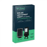 ARMATURA STRADALE SOLARE LED 20W CCT 150LM\W PIR NERA IP65