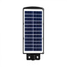 ARMATURA STRADALE LED SOLARE 8W 1000LM 6000K CON RADAR+TELECOMANDO