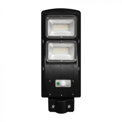 SKU 98417 VT-ST120W V-TAC Armatura Stradale LED 8W Pannello Solare e Telecomando, Sensore Radar e Batteria LiFePO4 6000K IP65