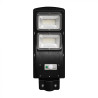 ARMATURA STRADALE LED SOLARE 8W 1000LM 6000K CON RADAR+TELECOMANDO