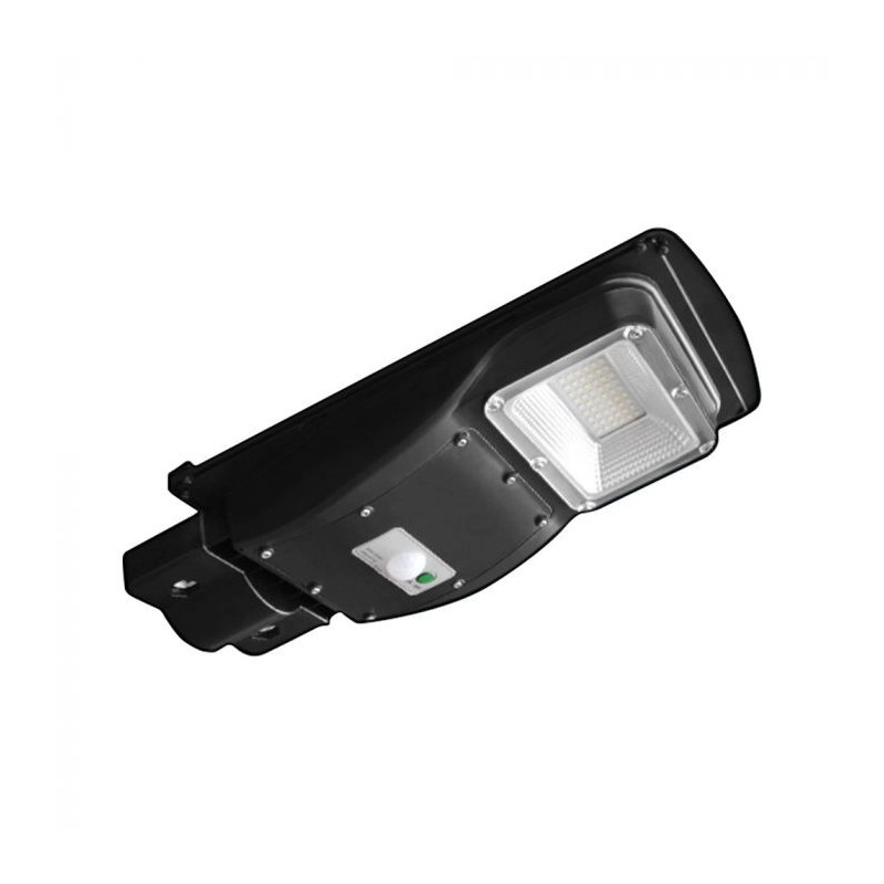 SKU 95532 VT-ST63W V-TAC Armatura Stradale LED 6W Pannello Solare e Telecomando, Sensore Radar e Batteria LiFePO4 6000K IP65