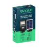 ARMATURA STRADALE LED SOLARE 6W 800LM 6000K CON RADAR+TELECOMANDO