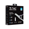 ARMATURA STRADALE LED 50W SOLARE 6000K CORPO BIANCO