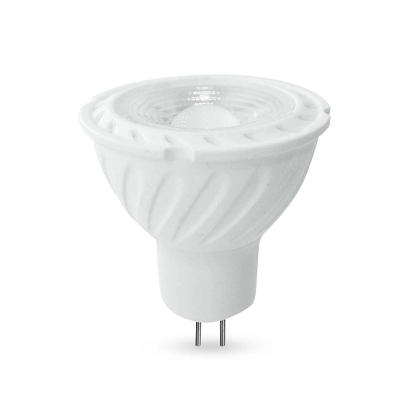 Faretto LED GU5.3 (MR16) 6W 12V 110? Copertura Trasparente 3000K