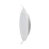 12W LED Plastic Panel Downlight - Round 6000K