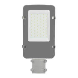 SKU 215271 VT-50ST-N-G V-TAC PRO Armatura Stradale LED Chip Samsung 50W Colore Grigio 4000K IP65