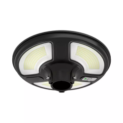ARMATURA STRADALE LED 7.5W 6500K SOLARE IP65 TONDA PIR SENSOR + TELECOMANDO