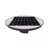 ARMATURA STRADALE LED 10W 4000K SOLARE IP65 TONDA PIR SENSOR + TELECOMANDO