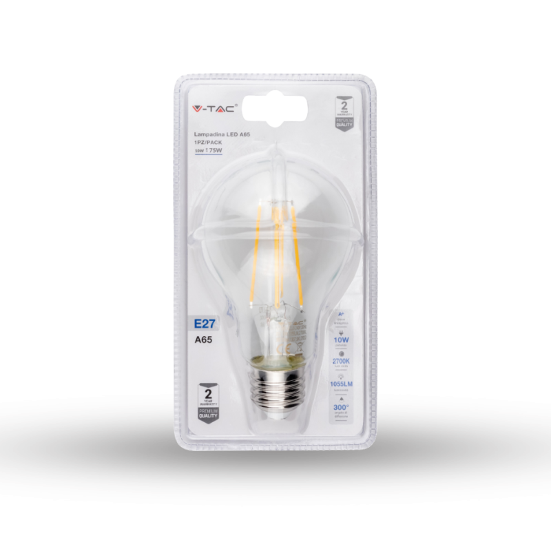 Led Bulb 5.5W E27 G45 6000K (Blister 1 pezzo)