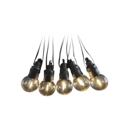 CORDONIERA 15mt 15xE27 BIANCA IP44