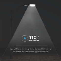 SKU 10207 VT-15035ST  V-TAC Armatura Stradale LED SMD 30W Colore Nero 6500K IP65