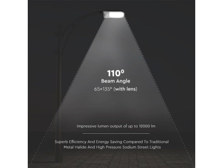SKU 21538 VT-31ST  V-TAC PRO Armatura Stradale LED Chip Samsung 30W Colore Grigio scuro 6400K IP65