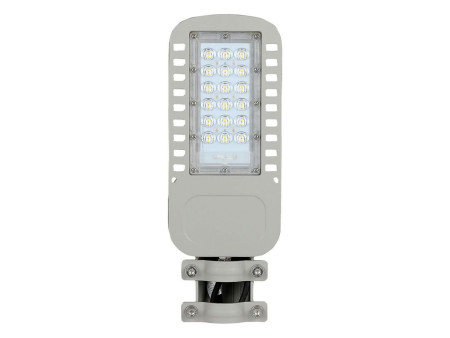 SKU 957 VT-34ST V-TAC PRO Armatura Stradale LED Chip Samsung 30W 120LM/W Colore Grigio 6400K IP65