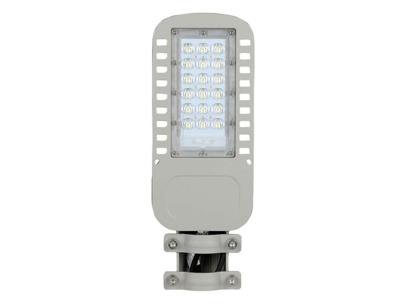 SKU 956 VT-34ST V-TAC PRO Armatura Stradale LED Chip Samsung 30W 120LM/W Colore Grigio 4000K IP65