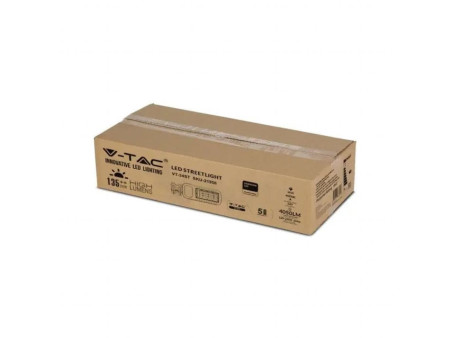 SKU 21957 VT-34ST-N V-TAC PRO Armatura Stradale LED Chip Samsung 30W 135LM/W Colore Grigio 6500K IP65