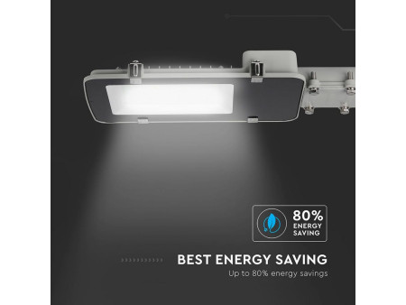 SKU 525 VT-30ST V-TAC PRO Armatura Stradale LED Chip Samsung 30W 120LM/W Colore Grigio 4000K IP65