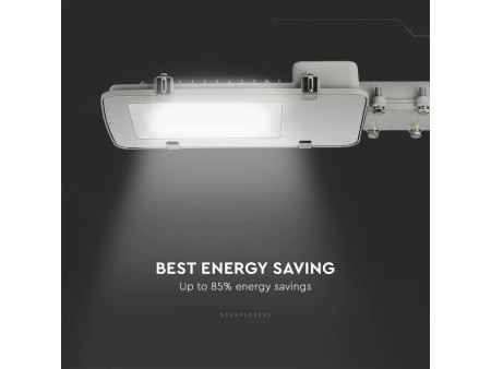 SKU 215251 VT-30ST-N-G V-TAC PRO Armatura Stradale LED Chip Samsung 30W Colore Grigio 4000K IP65